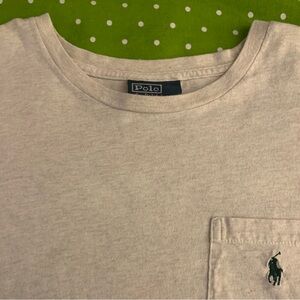 RL POLO SS All Cotton Pocket Tee